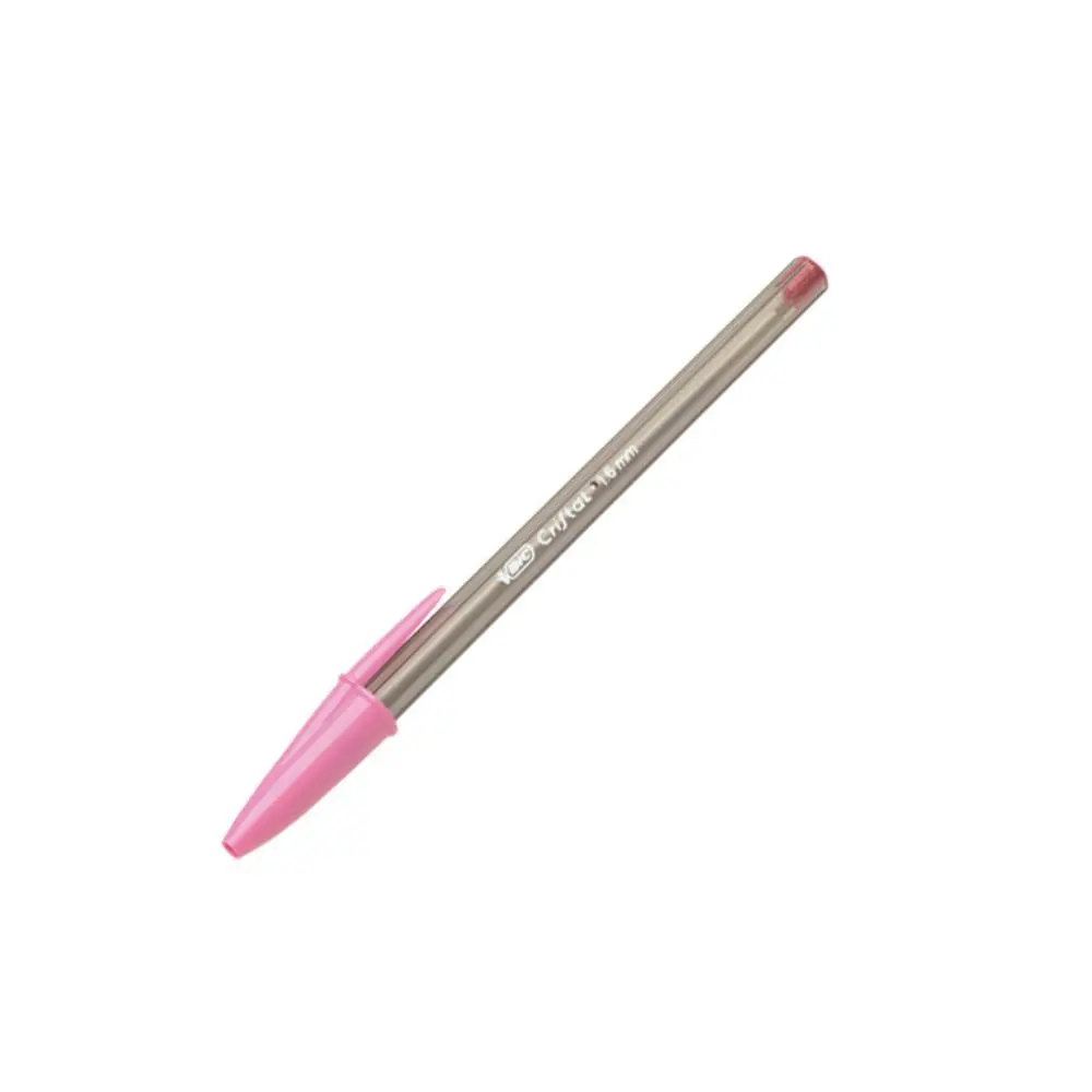 BOLÍGRAFO BIC CRISTAL FUN ROSA