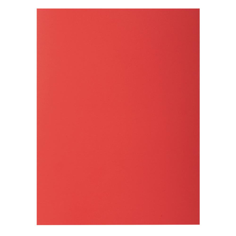 SUBCARPETA DIN A4 CARTULINA 80G ROJO
