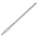 BOLÍGRAFO BIC CRISTAL PLATA TINTA AZUL
