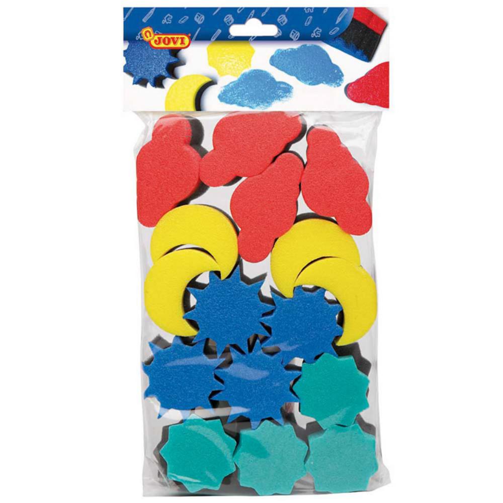 ESPONJAS DE PINTURA JOVI PACK 16 UDS 