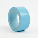 PRECINTO DE EMBALAJE PVC AZUL CLARO 66M×50MM