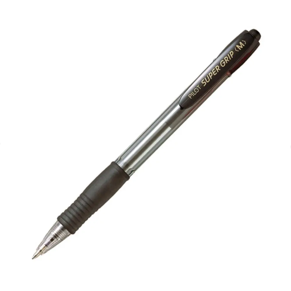 BOLÍGRAFO PILOT SUPER GRIP NEGRO