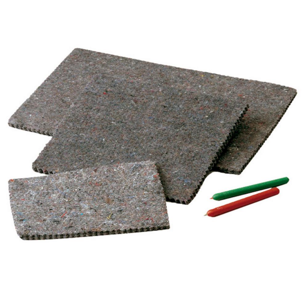 FIELTRO PARA PICADO FAIBO 200X200MM ESPESOR 5MM 10 UNIDADES