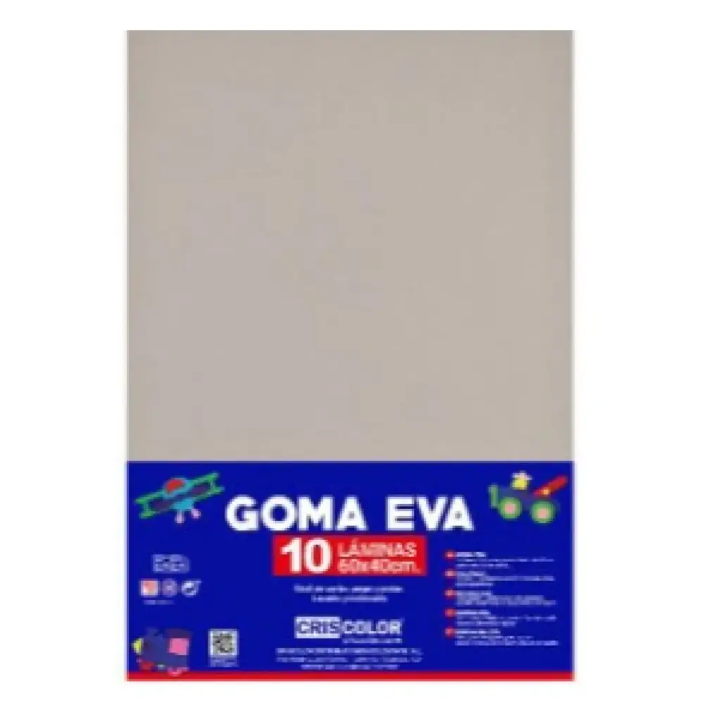 GOMA EVA GRIS 40X60