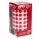 GOMETS APLI CIRCULO 10,5 ROJO ROLLO