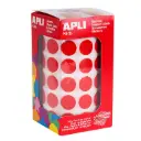 GOMETS APLI CIRCULO 15,0 ROJO ROLLO