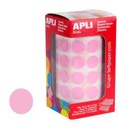 GOMETS APLI CIRCULO 15MM ROSA ROLLO