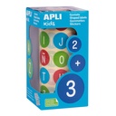 GOMETS APLI CIRCULO 20 0 ABECEDARIO MAYUSCULAS ROLLO
