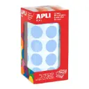GOMETS APLI CIRCULO 20MM AZUL ROLLO