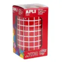 GOMETS APLI CUADRADO 10X10 ROJO ROLLO