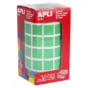 GOMETS APLI CUADRADO 15X15 VERDE ROLLO