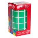 GOMETS APLI CUADRADO 20MM VERDE ROLLO