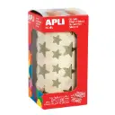 GOMETS APLI ESTRELLAS METALIZADAS ORO 12,5-19,5 MM (2.360 UDS) ROLLO