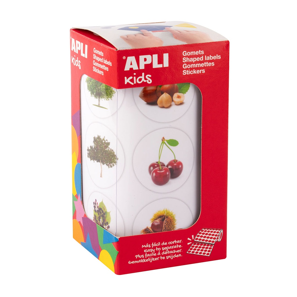 GOMETS TEMÁTICOS DE ARBOLES Y SUS FRUTOS – 360 GOMETS
