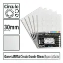 GOMETS INETA CÍRCULO GRANDE BLANCO ROLLO 1680 UDS