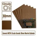 GOMETS INETA CÍRCULO GRANDE MARRON ROLLO 1680 UDS