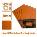 GOMETS INETA CÍRCULO GRANDE NARANJA ROLLO 1680 UDS