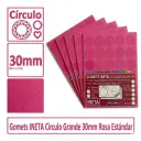 GOMETS INETA CÍRCULO GRANDE ROSA ROLLO 1680 UDS