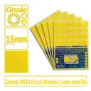 GOMETS INETA CÍRCULO MEDIANO AMARILLO ROLLO 2688 UDS
