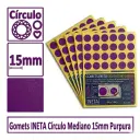 GOMETS INETA CÍRCULO MEDIANO PURPURA ROLLO 2688 UDS
