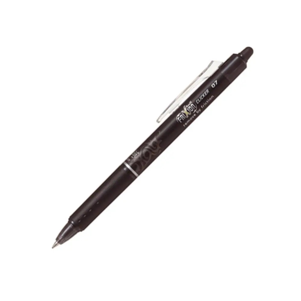 BOLÍGRAFO BORRABLE PILOT FRIXION CLICKER NEGRO
