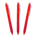 BOLÍGRAFO RAYLU IGNITE BORRABLE ROJO BOLSA 3 ROJOS