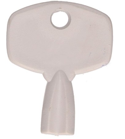 LLAVE DISPENSADOR LÁGRIMA SEGURIDAD TIPO TRÉBOL