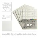 GOMETS INETA FIGURAS GEOMETRICAS BLANCO ROLLO 896 UDS