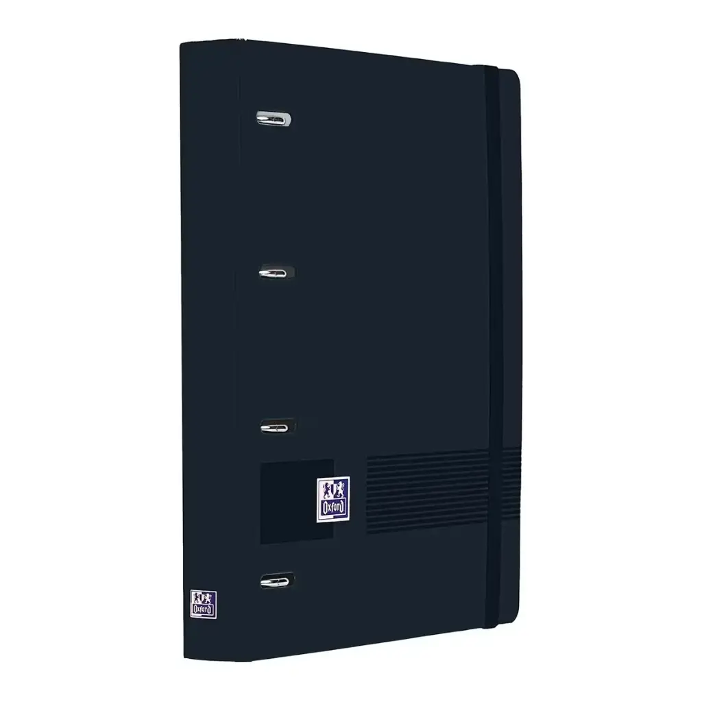 CARPEBLOC 4 ANILLAS OXFORD A4+ POLYFOAM NEGRO