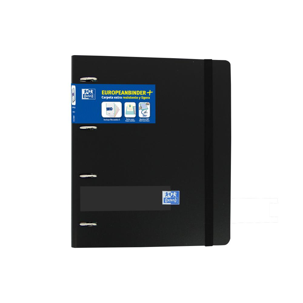 CARPEBLOC OXFORD POLYFOAM NEGRO A4+