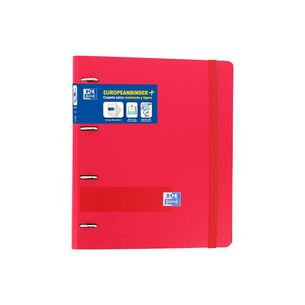 CARPEBLOC OXFORD POLYFOAM ROJO A4+