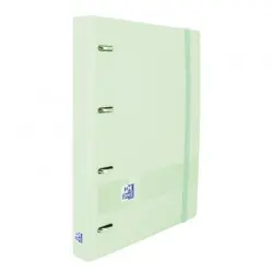 CARPEBLOC 4 ANILLAS OXFORD A4+ POLYFOAM VERDE MENTA