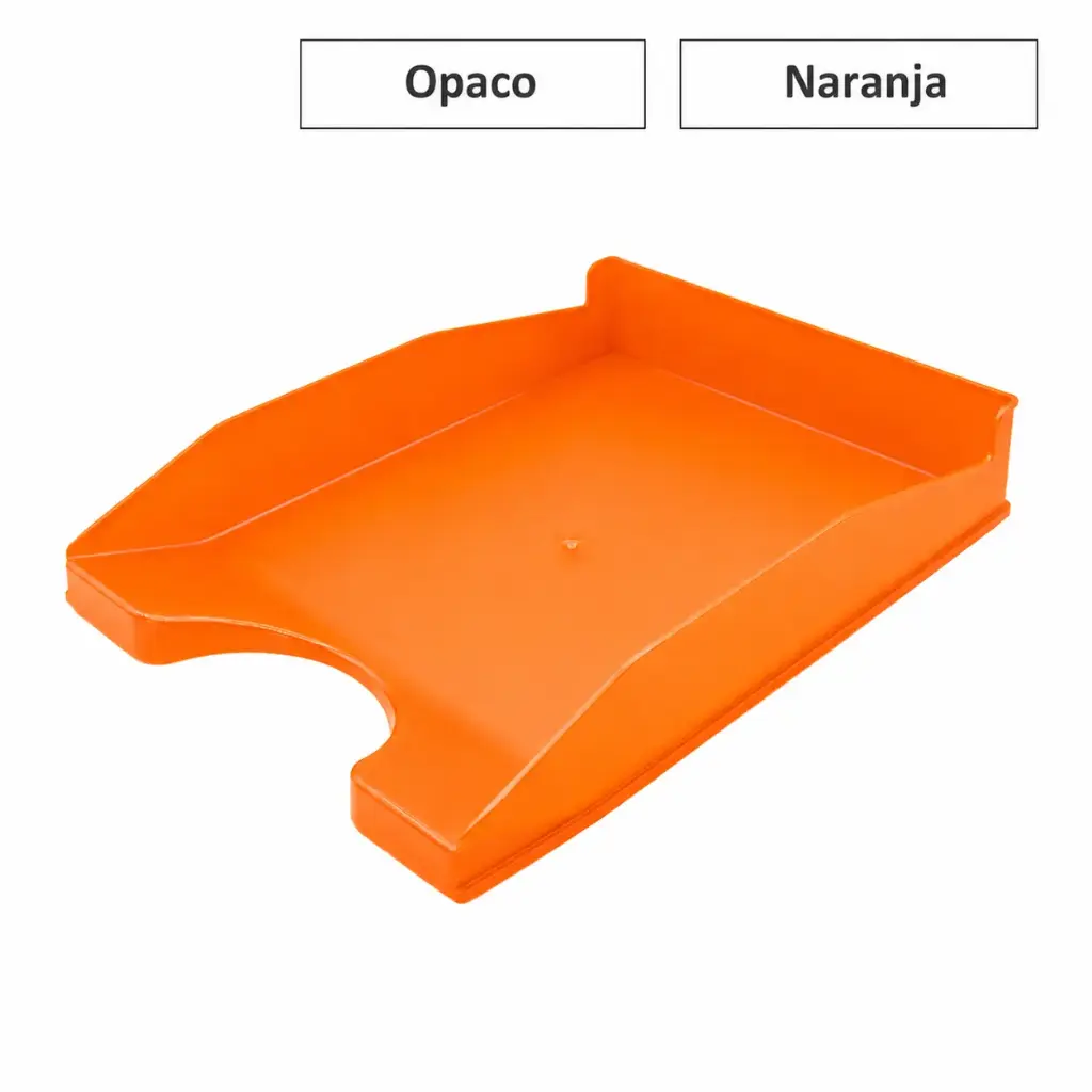 BANDEJA NARANJA APILABLE 350X250X65MM