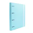 CARPEBLOCK 4 ANILLAS RAYLU PAPER A4  VERDE PASTEL