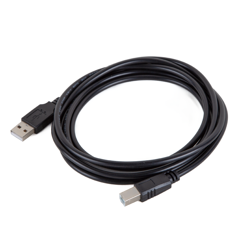 CABLE USB 2.0 IGGUAL A MACHO A B MACHO 2 METROS NEGRO