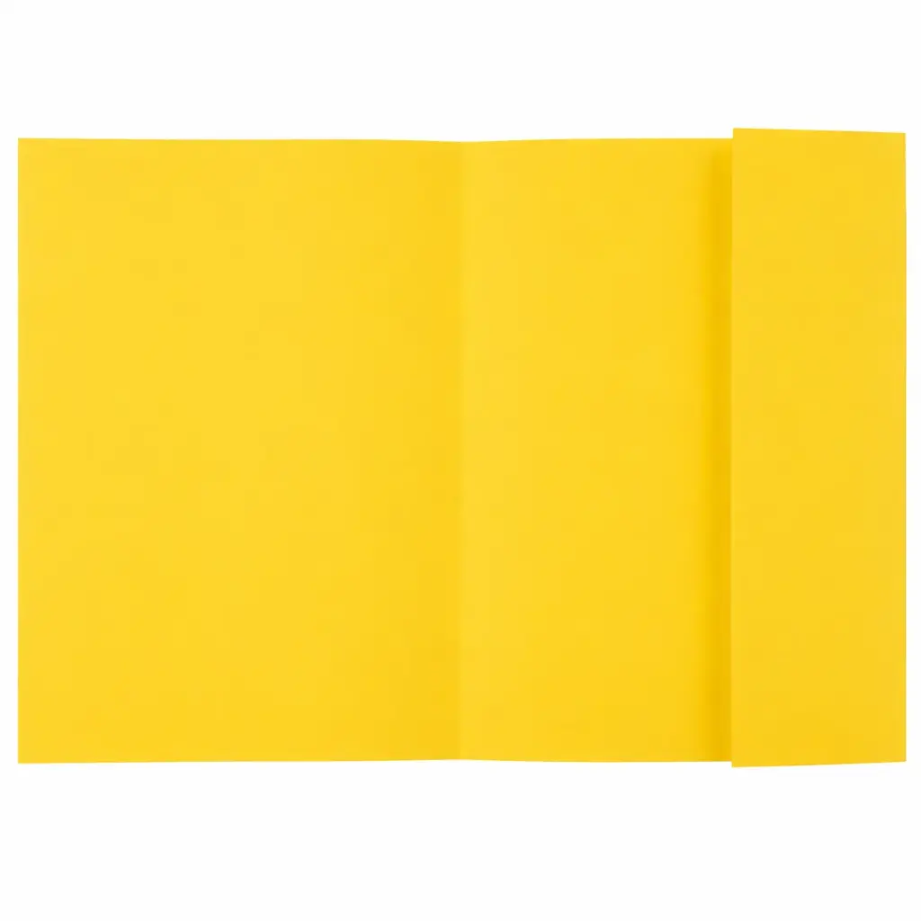 SUBCARPETAS 1 SOLAPA 210GR A4 AMARILLO
