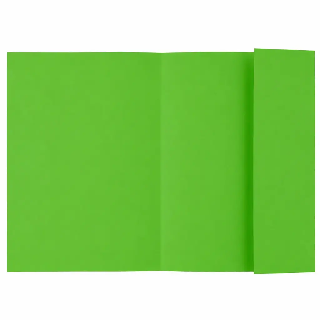 SUBCARPETAS 1 SOLAPA 210GR A4 VERDE