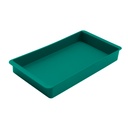 BANDEJA VERDE CONICA MULTIUSO 230X145X30MM