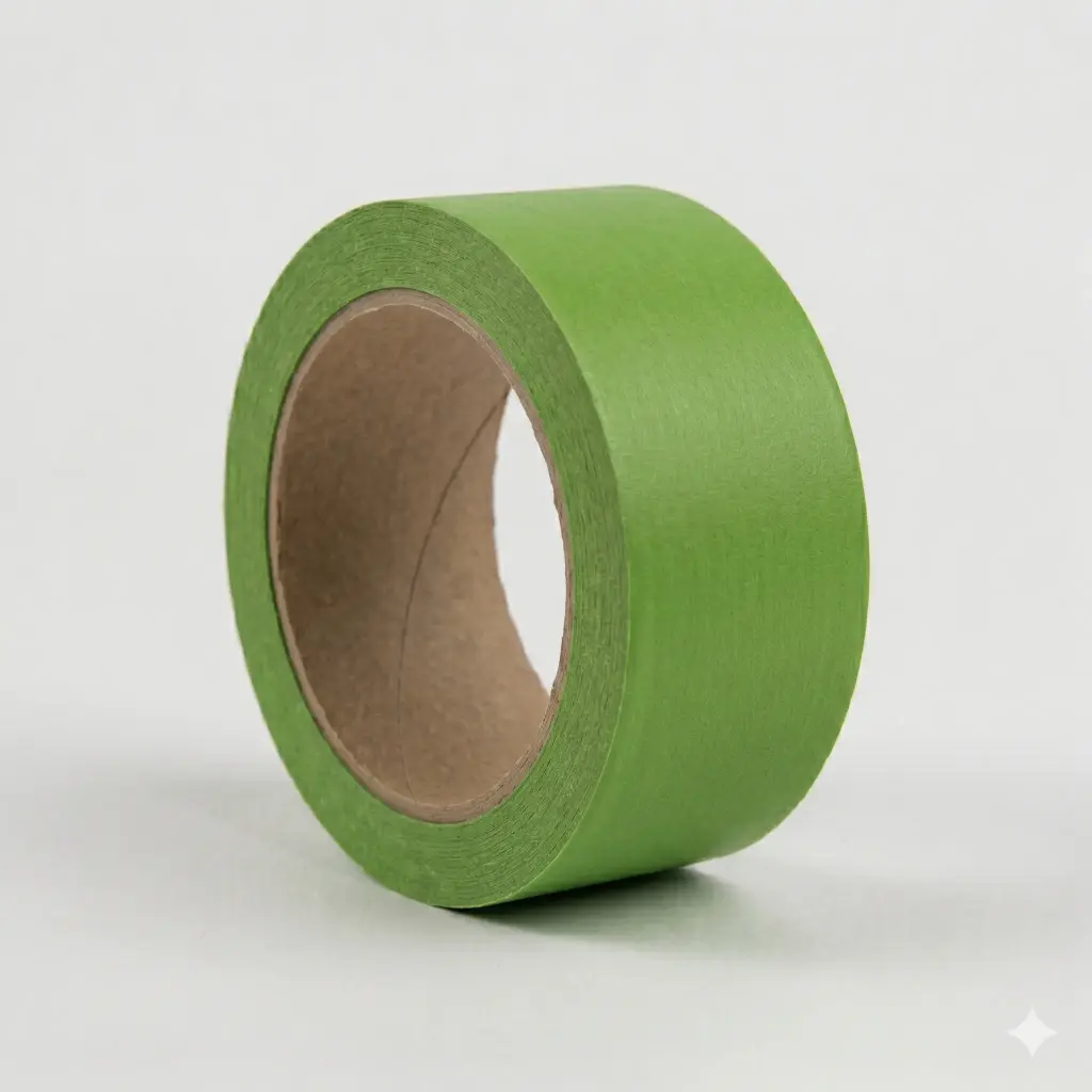 PRECINTO DE EMBALAJE PVC VERDE 66M×50MM