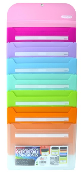 ORGANIZADOR DESPLEGABLE 7 DIVISIONES