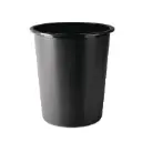 PAPELERA FAIBO CERRADA 14L NEGRA