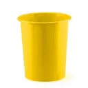 PAPELERA FAIBO DE PLÁSTICO 14L AMARILLA 