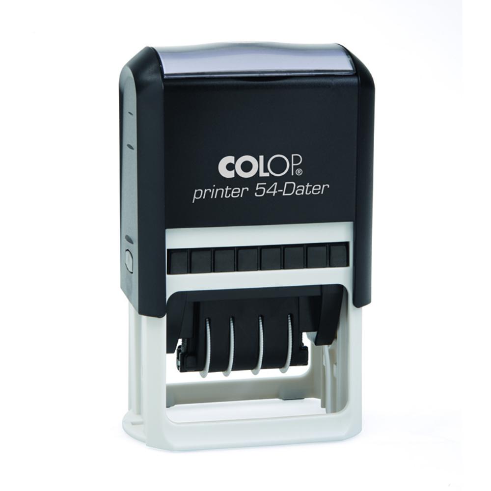 SELLO FECHADOR AUTOMÁTICO COLOP DATER RECTANGULAR P-54 40X50 MM