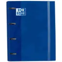 CARPEBLOCK 4 ANILLAS OXFORD A4 AZUL