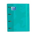 CARPEBLOCK 4 ANILLAS OXFORD A4 VERDE MENTA