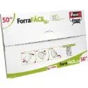 FORROS DE LIBROS TRANSPARENTES 29x52 PP RECICLABLE