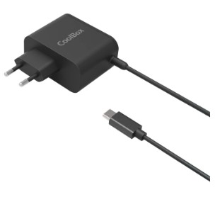 CARGADOR COOLBOX PORTÁTIL UNIVERSAL USB-C 65W GAN