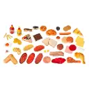 JUEGO ALIMENTOS COMIDA RÁPIDA 52 UNIDADES