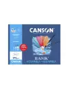 MINI PACK PAPEL ACUARELA BASIK CANSON DIN A4+ 370g PACK 6 HOJAS