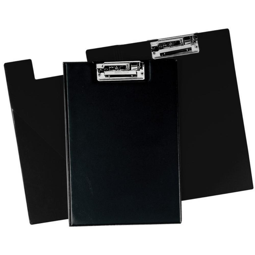 CARPETA MINICLIP FOLIO PVC NEGRO